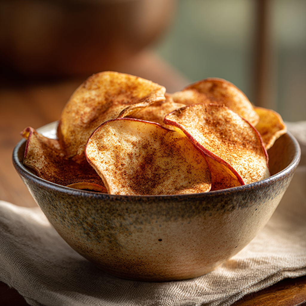 Air Fryer Apple Chips – Sweet, Crispy & Sugar-Free Snack