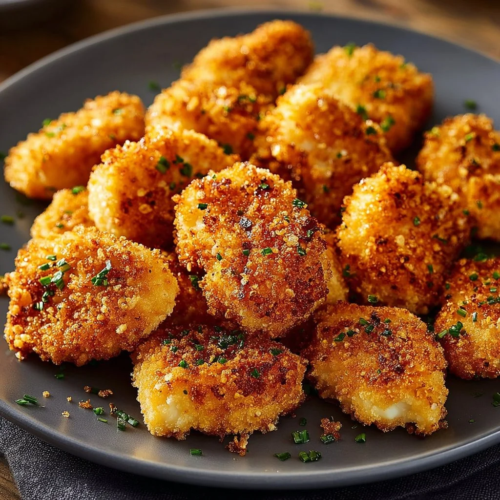 Air Fryer Ranch-Crusted Chicken Bites