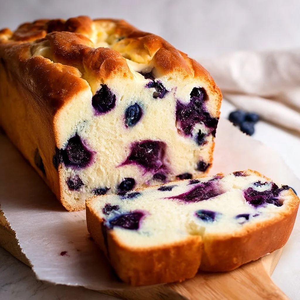 Best Blueberry Cream Cheese Bread
