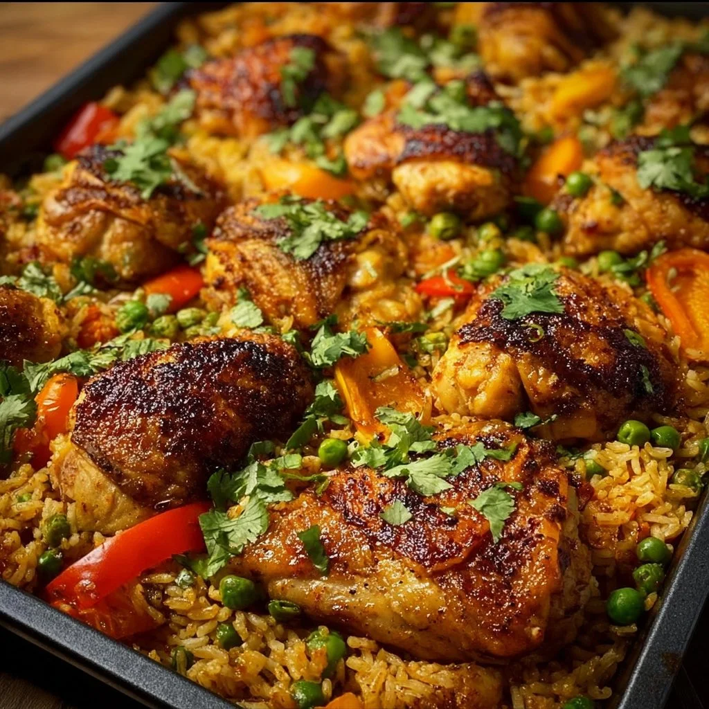 Caribbean Chicken and Rice