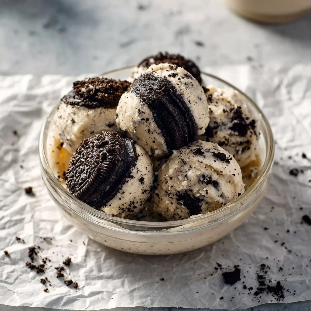 Cream Cheese Oreo Protein Balls