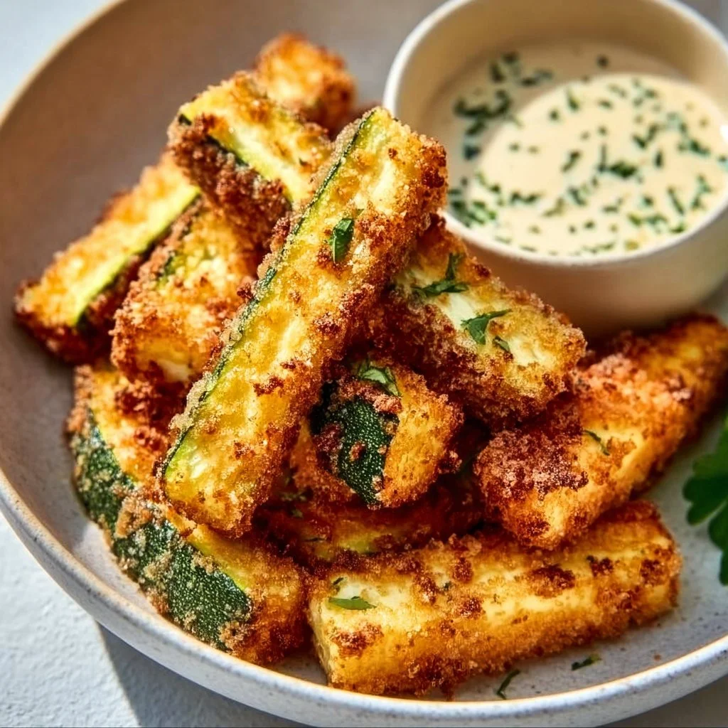 Low Calorie Air Fryer Zucchini Fries