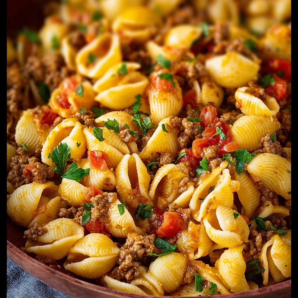 Cheesy Taco Pasta