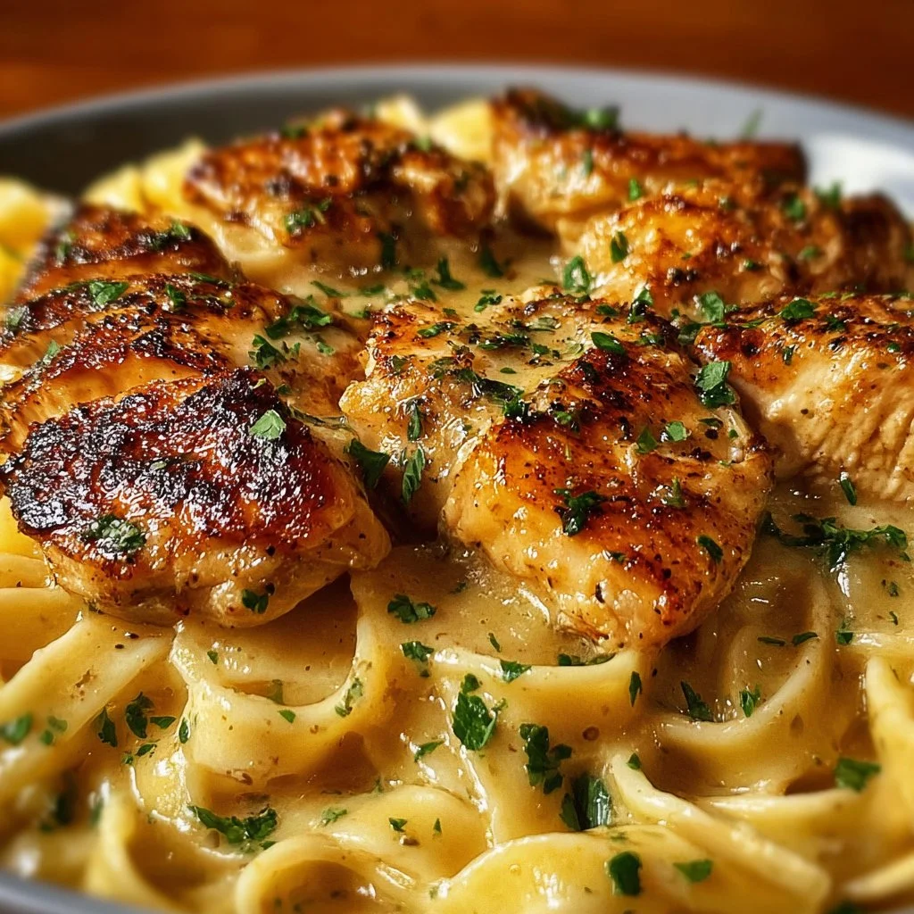 One Pan Chicken Noodles