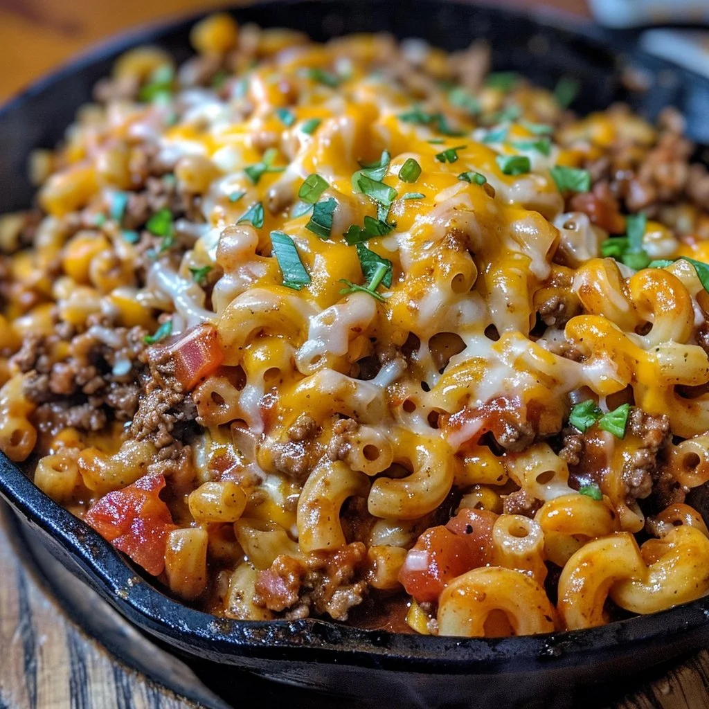 Smoky BBQ Chili Mac Recipe (One-Pan)