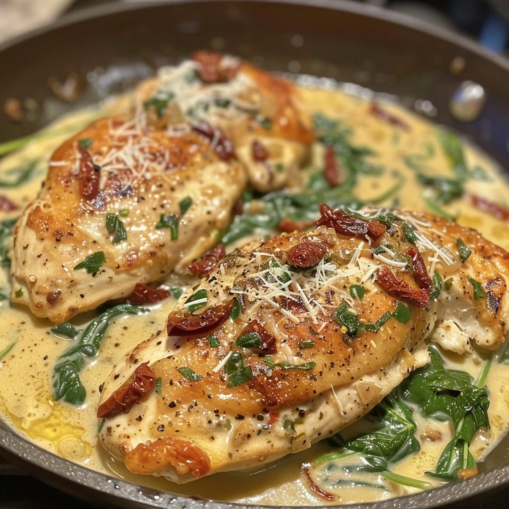 Tuscan Garlic Chicken Recipe